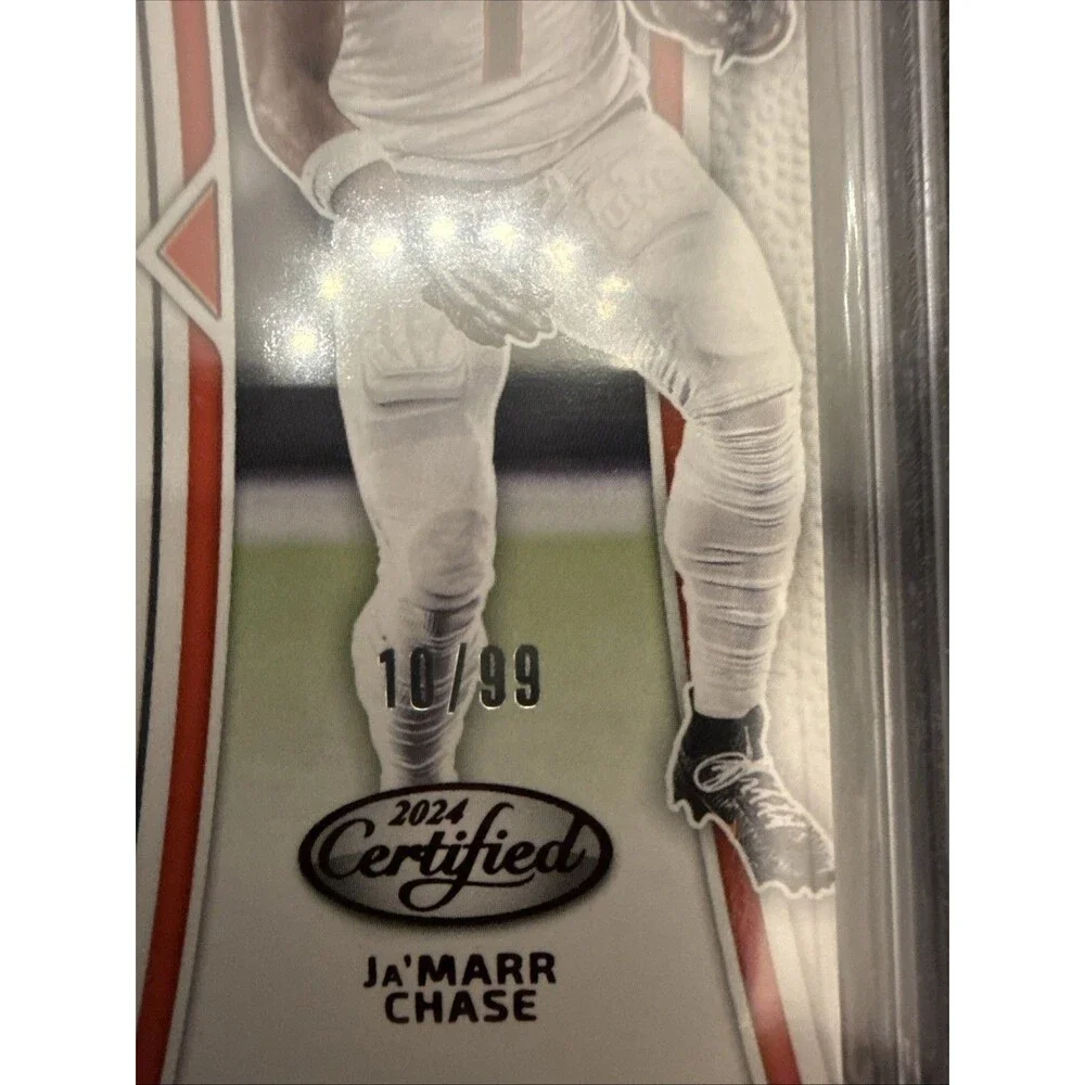 2024 Panini Certified Ja'Marr Chase Piece Of The Game RED /99